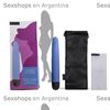 Vibrador de textura satinada rigido 